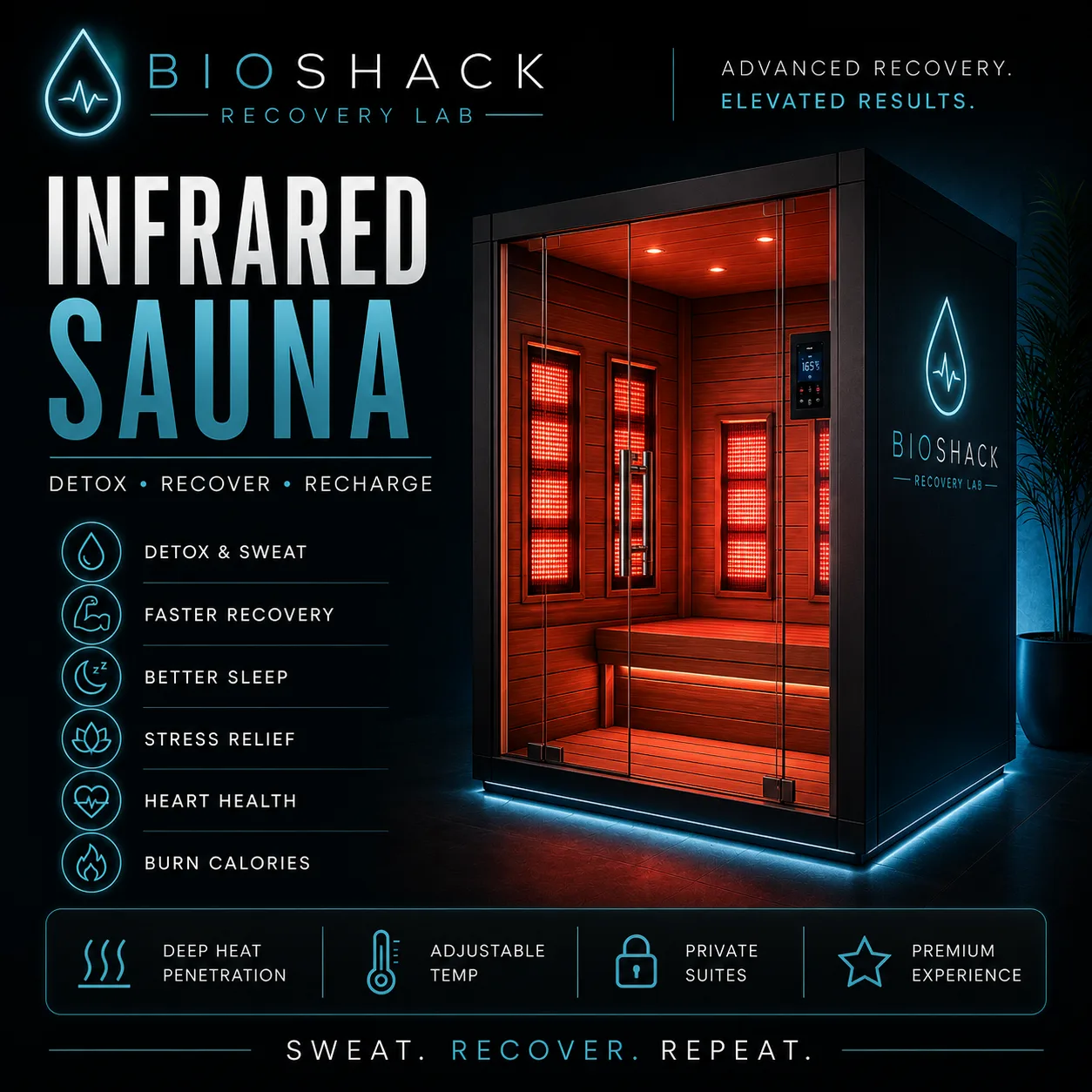 Infrared Sauna — BioShack Recovery Lab